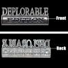 GeeGeeTop Universal Deplorable Edition Emblem Sticker Replacement Car Truck SUV Compatible with Ford F150 Jeep Dodger Chevrolet Badge Tailgate Badge Front Grille Hood Trunk view 4