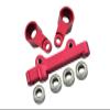 1/18 Mini-T 2.0 2WD Stadium Truck Upgrade Parts Aluminum Steering Assembly - 7Pc Set Red view 1