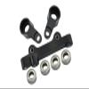 1/18 Mini-T 2.0 2WD Stadium Truck Upgrade Parts Aluminum Steering Assembly - 7Pc Set Black view 1