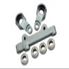 GPM For Losi 1/18 Mini-T 2.0 2WD Stadium Truck Upgrade Parts Aluminum Steering Assembly - 7Pc Set Gray Silver view 1