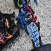GPM For Losi 1/18 Mini-T 2.0 2WD Stadium Truck Upgrade Parts Aluminum Steering Assembly - 7Pc Set Orange view 3