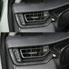 Genericss Central Dashboard Side Air Vent Outlet Trims 2019 2020 2021 2022 for RAV4 XA50 Car Interior Accessories Decoration Black view 3