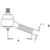 957E3307B Rear Drag Link End Fits Ford/New Holland Super Dexta (57/64) 2000 view 4