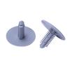 20 Pieces Gray Plastic Mat Against Vehicle 7mm x 16mm x 24mm view 3
