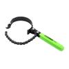 OEMTOOLS 87163 Adjustable Oil Filter Chain Wrench, Fits Oil Filters Between 2-1/2 Inches to 4-1/2 Inches (63.5MM to 114.3MM), Black and Green view 1