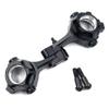Yeah Racing TACC-023BK Aluminum Steering Knuckle : Tamiya CC02 Black view 1