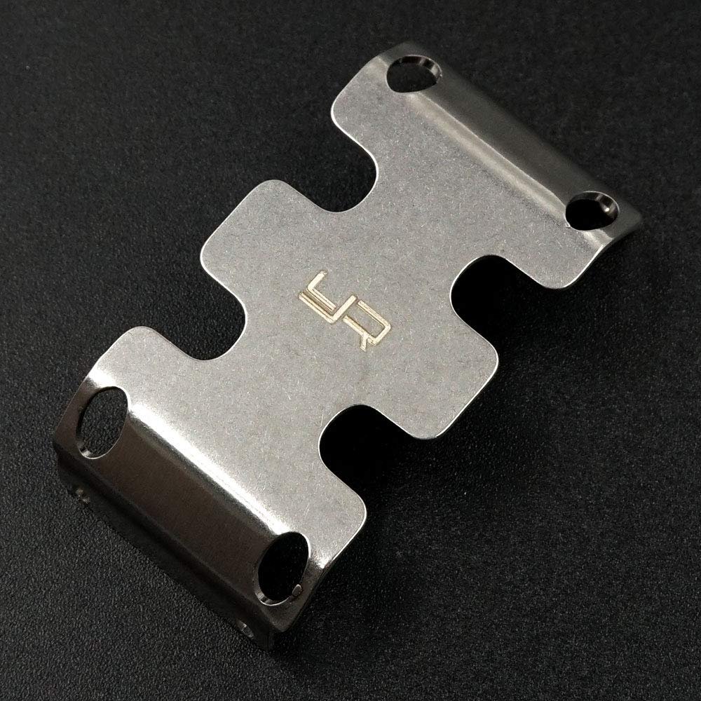 Yeah Racing AXSC-027 Stainless Steel Skid Plate : Axial SCX24