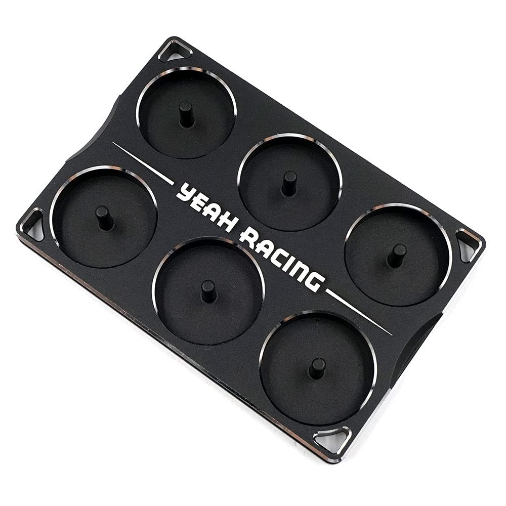 Yeah Racing YT-0200BK Aluminum Pinion Gear Holder Black for 3.175mm Bore