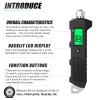 MEANLIN MEASURE Digital Tire Pressure Gauge 0-230 PSI Heavy Duty Professional Accessories for SUV RV Truck and Normal Cars with Backlit LCD and Flashlight view 4