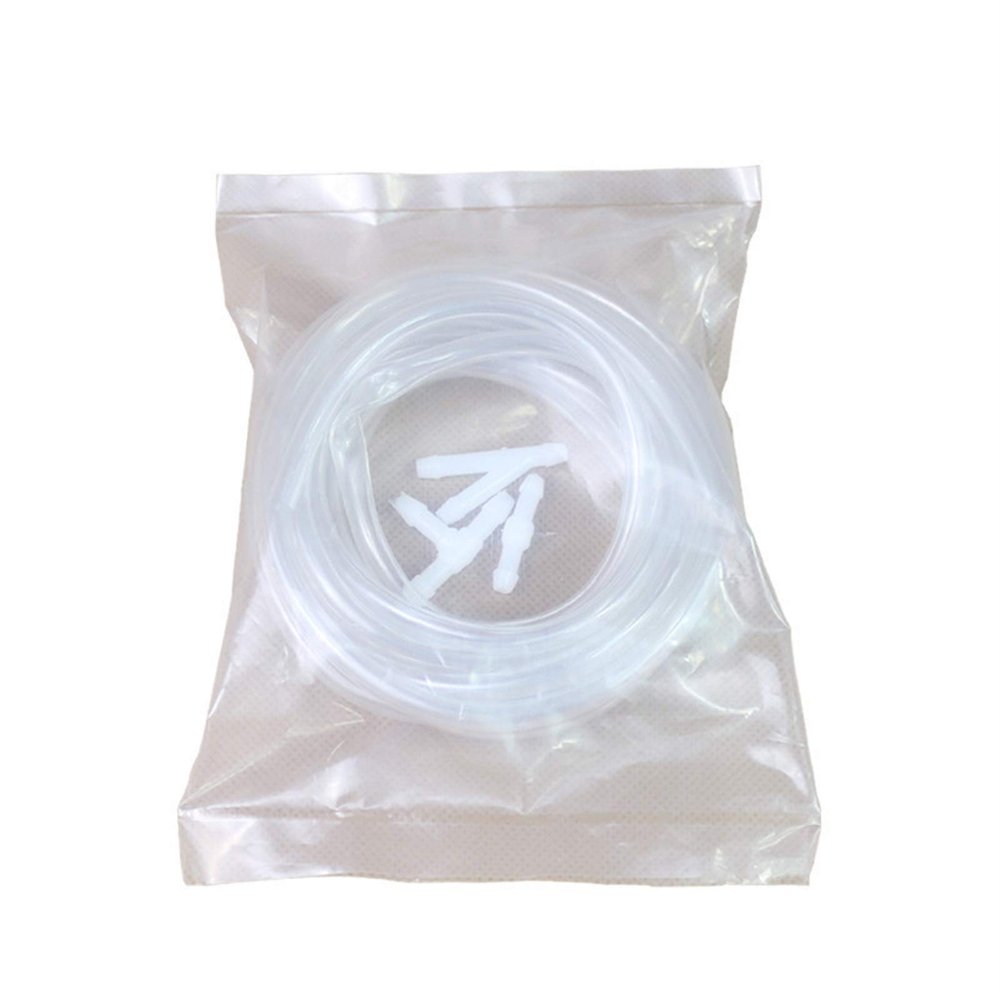Pangocho Jinchao-Clear Plastic Hose Transparent Hoses, Diameter 4mm, Long 2M/3M/5M, Jet Soft Pipe with 4 Connect, for Windscreen Car Water Wiper, Nozzle Washer Spray Plastic Flexible Water Pipe
