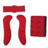 Helmet Pads Kit, 2 Sets Replacement Universal Hat Lining Filling Kit with Proof Net Compatible with Electric Car view 3
