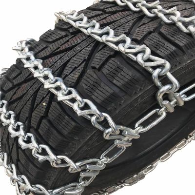 TireChain.com Load Range E, Mud, and K02 305/65-17 ALLOY VBar TWO LINK Tire Chains