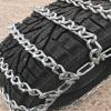 TireChain.com Load Range E, Mud, and K02 305/65-17 ALLOY VBar TWO LINK Tire Chains view 2