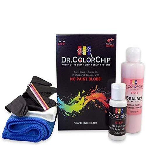 Dr. ColorChip Road Rash Automobile Touch-Up Paint Kit, Compatible with the 2013 Dodge Dart, Maximum Steel Metallic (AR/PAR)