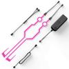 Light Strip For Motorcycle Helmet DIY Night Signal Light Luminous Stripe Sticker Motorcycle Light Strip Luminous Stickers Night Super brightness Water Resistant view 1