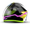 Light Strip For Motorcycle Helmet DIY Night Signal Light Luminous Stripe Sticker Motorcycle Light Strip Luminous Stickers Night Super brightness Water Resistant view 2
