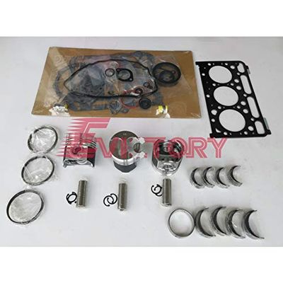 for kubota Excavator D1503 Overhaul Piston Ring Full Gasket kit Engine Bearing