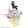 Carburetor for Pulsar PG3250 PG3500 PG3500M PG4500 PG4500B 208CC 2500 3250 3000 3500 4500 watt 6hp 6.5hp 7hp Generator view 2