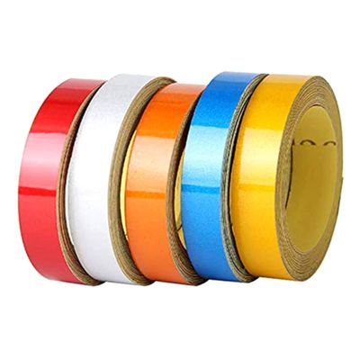 Car Motorcycle Reflective Night Stripes Sticker Self Adhesive Waterproof Strip Car-Styling Night Magic Reflective Tape Automotive Body Motorcycle Decoion Car-Styling Night