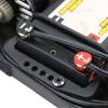1UP Racing 190430 Lowpro Bullet Plug Grips - Black/Red view 2