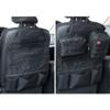 wrumava Car Seat Back Organizer, Tactical Molle Nylon Vehicle Panel Universal Fit Car Backseat Cover Protector (Olny Black molle seat organizer) view 1