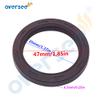 OVERSEE 93102-35M51 Oil Seal for Yamaha Outboard Motor 2T 9.9HP 15HP Parsun Hidea Seapro Size 35x47x6.5 view 2