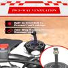 JFG RACING Dirt Bike Gas Fuel Tank Cap Cover With Air Vent Hose for DRZ50/70/125/400/400E, LT-R450, LT-Z250/400/400Z, TE250, YZ250, TTR250, Raptor 125/250/350/660, YFZ450 And More ATV Motorcycle, BLUE view 3