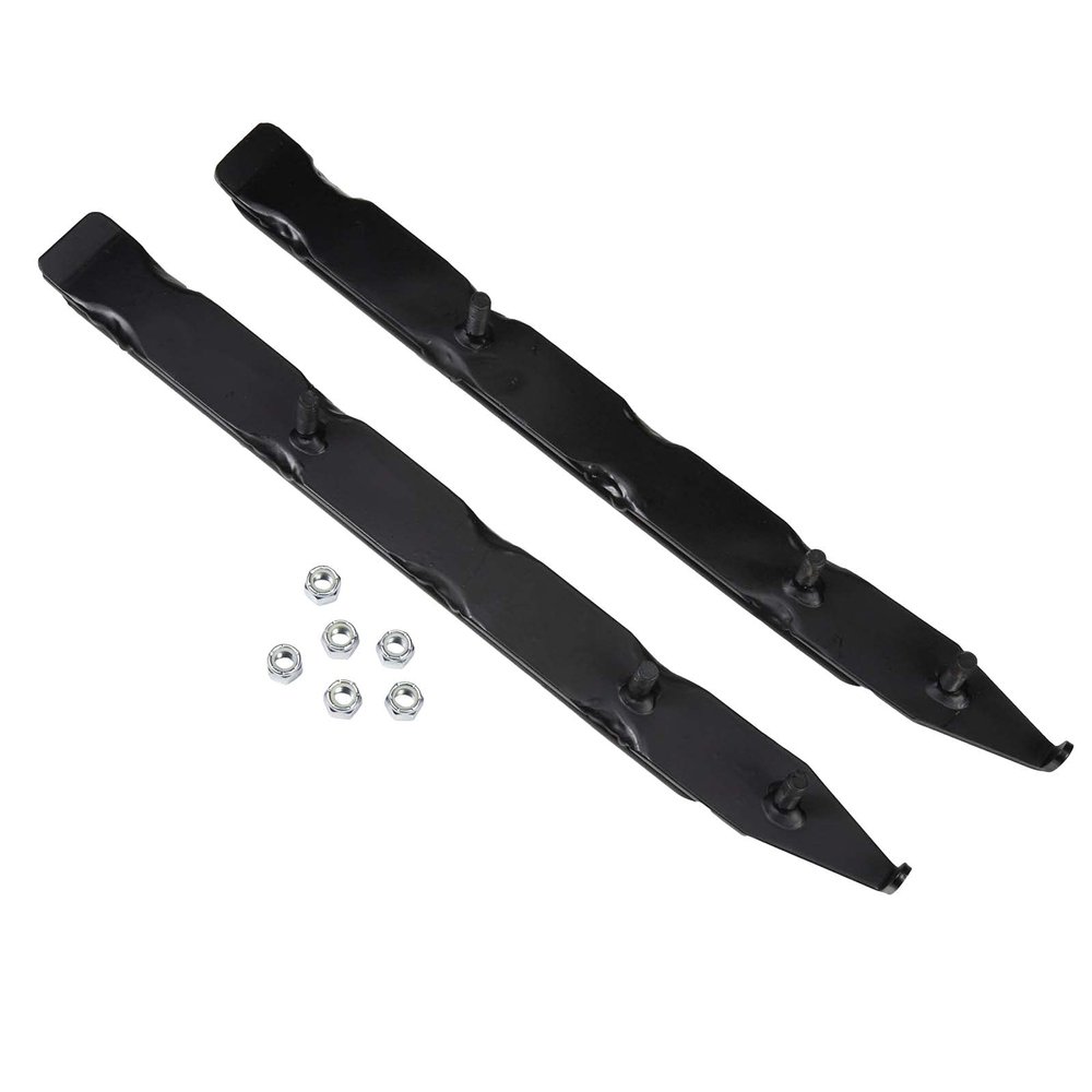 Bottom Line, F4-464, 4" Dual Runner Carbides for many 2003-2012 Ski-Doo models with Blow Molded Skis