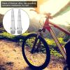 Pedal Spindles, 2Pcs Alloy Pedal Spindles Fit for (78mm) Zero Pedals Pedals view 4