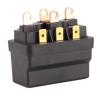 EVGATSAUTO 12V 120A Steel Winch Solenoid Relay Contactor, Universal Solenoid Relay for ATV UTV 4X4 Vehicles view 1