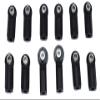 Plastic Ball Ends For GPM Optional Suspension Links Item# TRX4160A For Traxxas 1/10 TRX-4 Defender 82056-4, Tactical Unit #82066-4 12Pc Set Black view 1