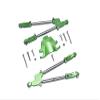 Aluminum Rear Tie Rods With Stabilizer For Arrma 1:5 KRATON 8S BLX/OUTCAST 8S BLX/KRATON EXB Roller - 12Pc Set Green view 1