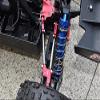 Aluminum Rear Tie Rods With Stabilizer For Arrma 1:5 KRATON 8S BLX/OUTCAST 8S BLX/KRATON EXB Roller - 12Pc Set Green view 2