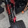 Aluminum Rear Tie Rods With Stabilizer For Arrma 1:5 KRATON 8S BLX/OUTCAST 8S BLX/KRATON EXB Roller - 12Pc Set Green view 3
