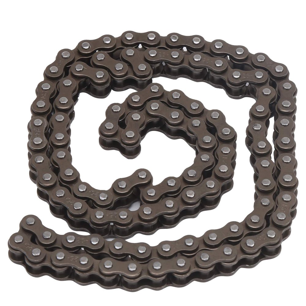 25H 106 Links Chain Heavy Duty Steel Antirust Lightweight Electric Scooter Chain Replacement Parts Electric Scooter