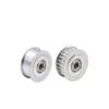 3M 32Teeth Idler Timing Pulley 10mm Bore 3mm Pitch for 15mm Width Belt 3M32T Tensioner Pulley Synchronous Wheel with Bearing (tooth width: 16mm, with tooth; bore: 10mm) view 1