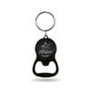 Rico Marlins - Carbon Fiber Design - Colored Bottle Opener Keychain (Black) BOC6501CF Marlins - Carbon Fiber Design - Colored Bottle Opener Keychain (Black) view 1