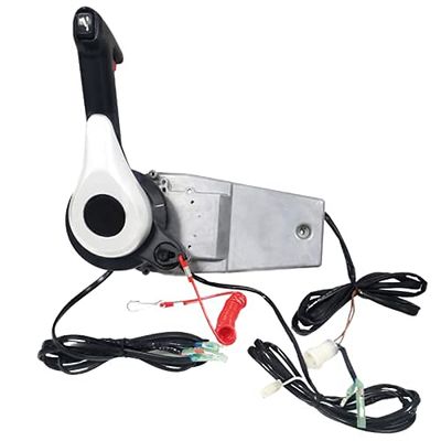 ZOYAN Outboard Remote Control Side Flush Mount for Yamaha 6X3-48206-00 Push to Open