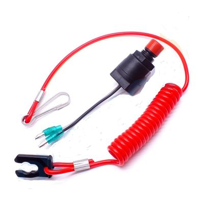 OVERSEE 36180-ZV5-013 Emergency Switch Assy with Lanyard for Honda Outboard Motor Control Box F40-F150