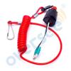 OVERSEE 36180-ZV5-013 Emergency Switch Assy with Lanyard for Honda Outboard Motor Control Box F40-F150 view 3