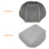 Microfiber Leather Car Armrest Cover,Center Console Protective Pad Compatible with 08-13 Toyota Highlander (Grey) view 4