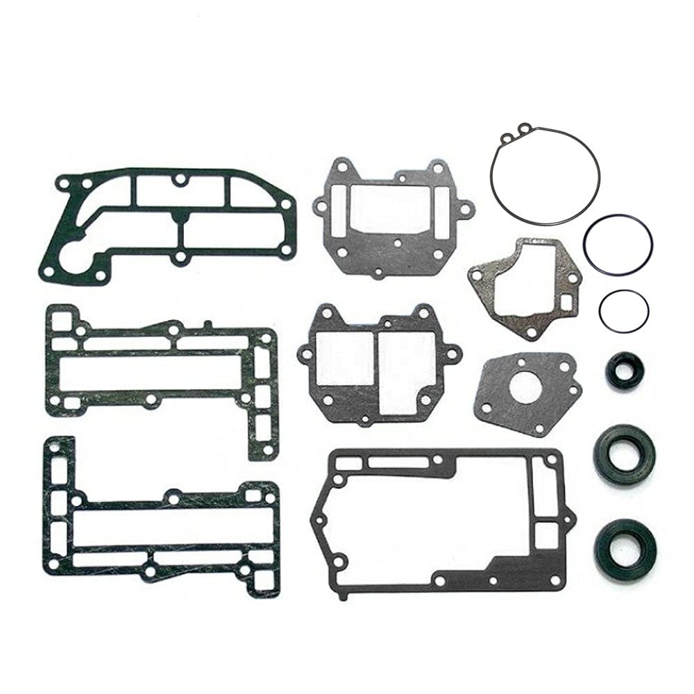 OVERSEE 6G1-W0001 Lower Casing Gasket Kit for Yamaha Outboard Parts 2T 6HP 8HP 6C 8C 6G1-W0001-21 6G1-W0001-C1 6G1-W0001-02