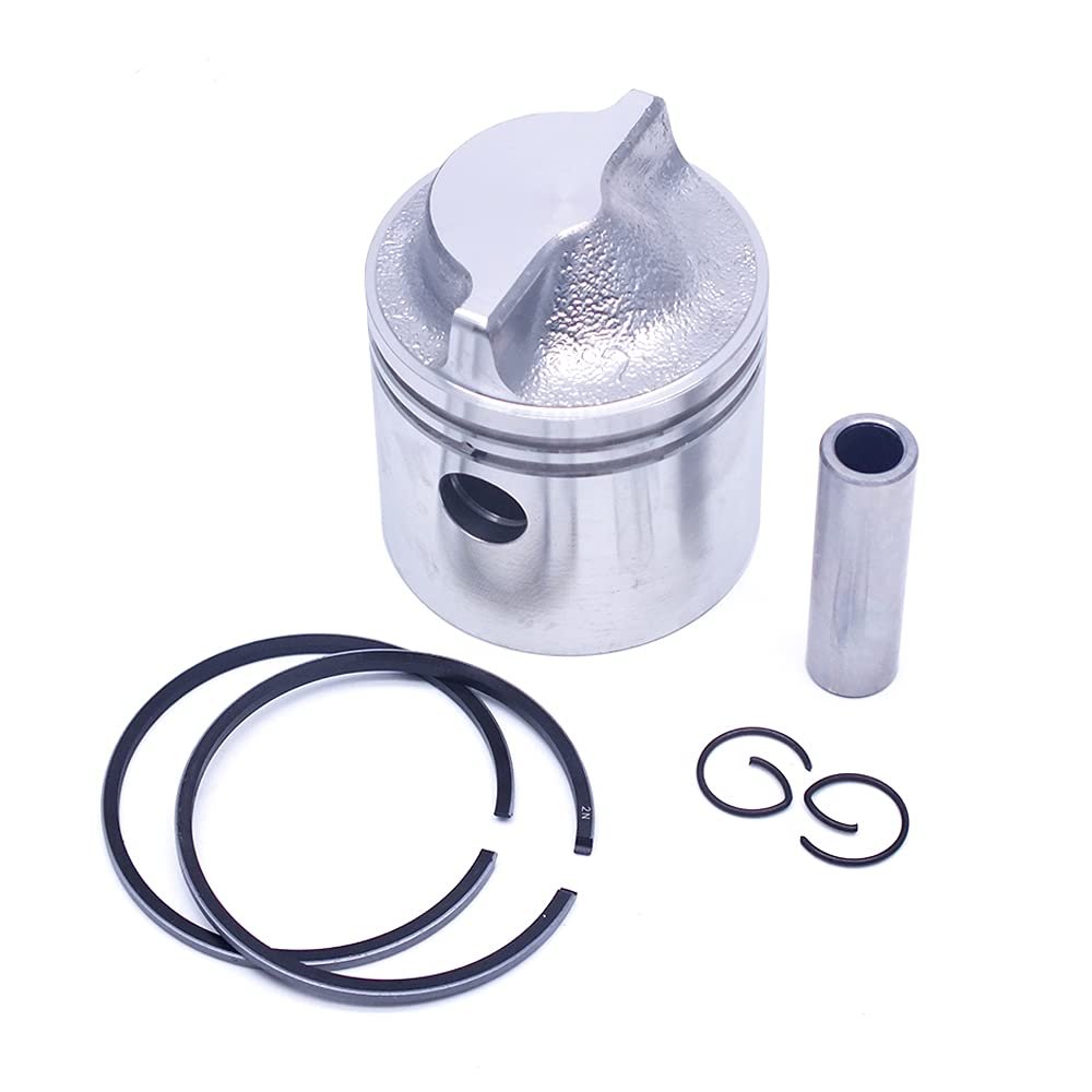 OVERSEE 6G1-11631 6G1-11610 Piston with Ring STD Kit for Yamaha Outboard Motor 2T 6HP 8HP 6G1-11631-00-98 6G1-11610-00 50mm
