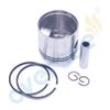 OVERSEE 6G1-11631 6G1-11610 Piston with Ring STD Kit for Yamaha Outboard Motor 2T 6HP 8HP 6G1-11631-00-98 6G1-11610-00 50mm view 4