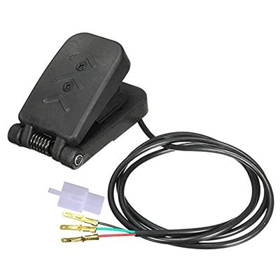 TDPROMOTO Electric Scooter Foot Pedal Throttle Accelerator for ATV Quad Boat E-Bike GoKart