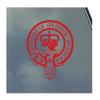 Robertson Donnachaidh Scottish Clan Vinyl Sticker Decal Tartan with Banner Option Family view 1