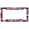 GRAPHICS & MORE Washington Capitals Camo License Plate Tag Frame view 1