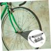 Wakauto Mountain Bike Front Wheel Holder Fork Mount for Vertical Horizontal Storage Transport Quick Release Design for Truck Tool Box Custom Racks Silver view 3