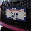 GRAPHICS & MORE University of Akron Dad License Plate Tag Frame view 3