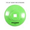 OEMTOOLS 74mm 14 Flute Oil Filter Wrench, Green, Blend view 3